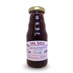 Succo di Mirtillo 100% BIO - Vasetto da 200 ml