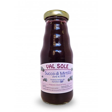 Succo di Mirtillo 100% BIO - Vasetto da 200 ml